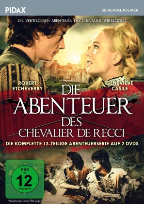 Die Abenteuer des Chevalier de Recci (Pidax Serien-Klassiker, 2 DVDs)