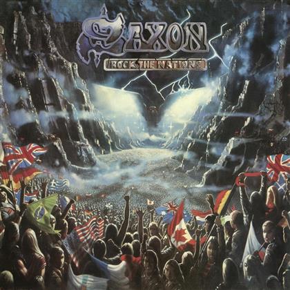 Saxon - Rock The Nations (2018 Reissue, Limited Edition, Tri Colour Vinyl, LP)