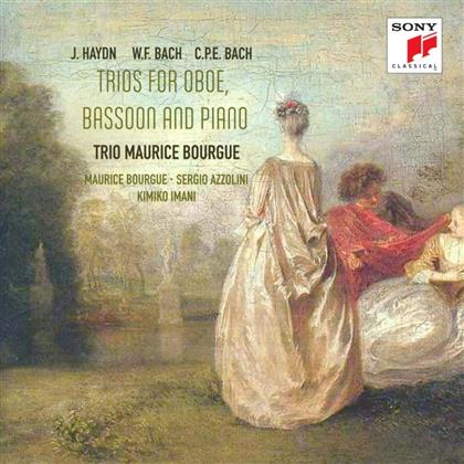 Maurice Bourgue, Sergio Azzolini, Kimiko Imani, Joseph Haydn (1732-1809), Wilhelm Friedemann Bach (1710 - 1784), … - Trios für Oboe, Fagott & Klavier (2 CDs)