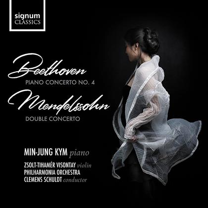 Min-Jung Kim, Ludwig van Beethoven (1770-1827) & Felix Mendelssohn-Bartholdy (1809-1847) - Piano Concerto No.4 / Double Concerto