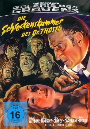 Die Schreckenskammer des Dr. Thosti (1956) (Die Rache der Galerie des Grauens, b/w, Limited Edition, Blu-ray + DVD)