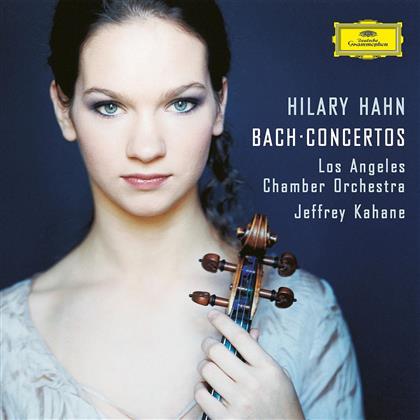Johann Sebastian Bach (1685-1750), Jeffrey Kahane, Hilary Hahn & Los Angeles Chamber Orchestra - Violinkonzerte BWV 1041-1043, 1060 (LP)