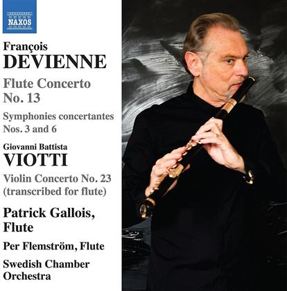François Devienne (1759-1803), Giovanni Battista Viotti (1755-1824), Patrick Gallois, Per Flemström & Swedish Chamber Orchestra - Flute Concerto No. 13 / Violin Concerto No. 23 (Transcribed For Flute)