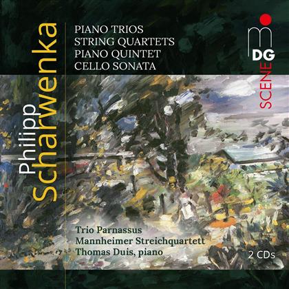 Trio Parnassus, Mannheimer Streichquartett & Philipp Scharwenka (1847-1917) - Chamber Music / Kammermusik (2 CDs)