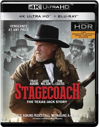 Stagecoach - The Texas Jack Story (2016) (4K Ultra HD + Blu-ray)