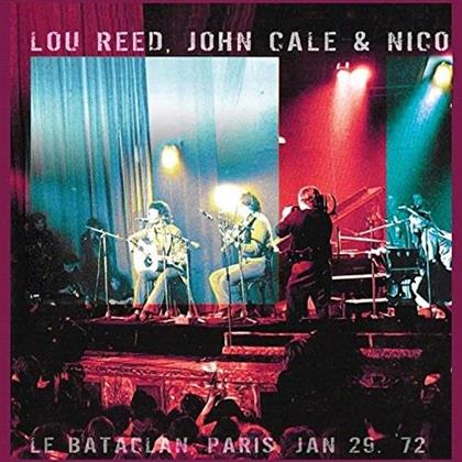 John Cale, Nico & Lou Reed - Le Bataclan - Paris 29.01.1972 (3 LPs)