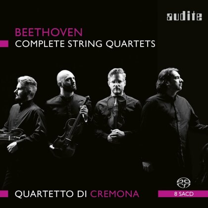 Quartetto di Cremona, Lawrence Dutton & Ludwig van Beethoven (1770-1827) - Complete String Quartets (8 Hybrid SACDs)