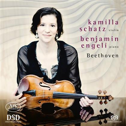 Kamilla Schatz, Benjamin Engeli & Ludwig van Beethoven (1770-1827) - Sonaten Fuer Violine & Klavier / 12 Variationen F-Dur (Hybrid SACD)