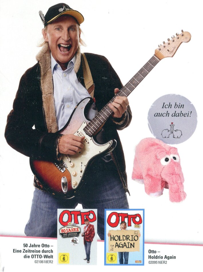 Otto Waalkes - 70 Jahre Otto Box (rosa Plüschottifant, 3 DVDs)