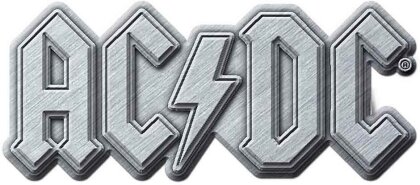 AC/DC Pin Badge - Metal Logo (Die-Cast Relief)
