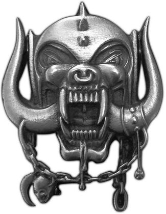 Motorhead Pin Badge - War Pig (Die-Cast Relief)