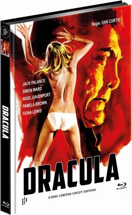 Dracula (1974) (Cover A, Limited Edition, Mediabook, Uncut, Blu-ray + DVD)