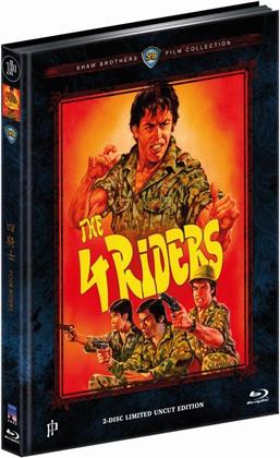 The 4 Riders (1972) (Cover A, Shaw Brothers Collection, Limited Edition, Mediabook, Uncut, Blu-ray + DVD)