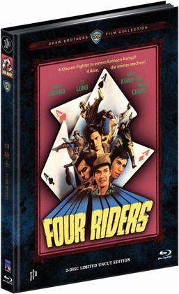 Four Riders (1972) (Cover B, Shaw Brothers Collection, Edizione Limitata, Mediabook, Uncut, Blu-ray + DVD)
