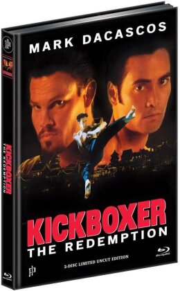 Kickboxer 5 - The Redemption (1995) (Cover A, Edizione Limitata, Mediabook, Uncut, Blu-ray + DVD)