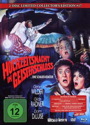Hochzeitsnacht im Geisterschloss (1986) (Cover B, Collector's Edition, Edizione Limitata, Mediabook, Blu-ray + DVD)