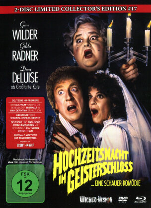 Hochzeitsnacht im Geisterschloss (1986) (Cover A, Collector's Edition, Limited Edition, Mediabook, Uncut, Blu-ray + DVD)