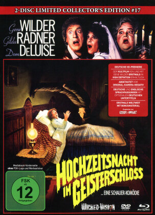 Hochzeitsnacht im Geisterschloss (1986) (Cover C, Collector's Edition, Edizione Limitata, Mediabook, Blu-ray + DVD)