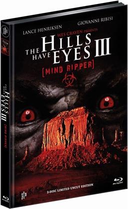The Hills Have Eyes 3 - Mind Ripper (1995) (Cover C, Limited Edition, Mediabook, Uncut, Blu-ray + DVD)
