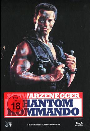 Phantom Kommando (1985) (Cover A, Collector's Edition, Director's Cut, Edizione Limitata, Mediabook, Blu-ray + DVD)