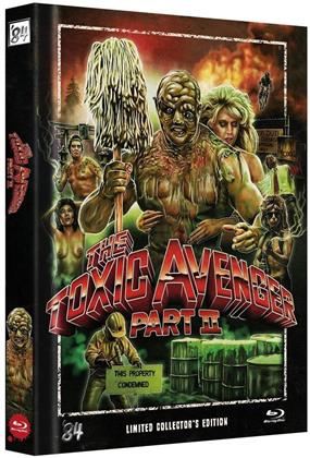The Toxic Avenger - Part 2 (1989) (Cover B, Collector's Edition, Edizione Limitata, Mediabook, Uncut)