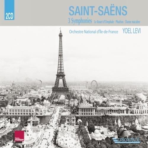 Yoel Levi, Camille Saint-Saëns (1835-1921) & Orchestre National D'Ile De France - 3 Symphonies / Rouet D Omphale / Phaeton / Danse Macabre (2 CD)