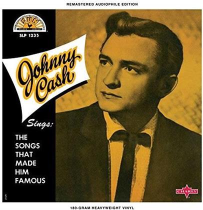 Johnny Cash - Sings The Songs That Made Him Famous (Yellow Vinyl, LP)
