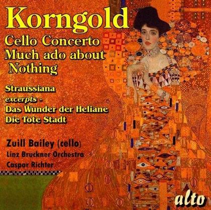Erich Wolfgang Korngold (1897-1957), Caspar Richter, Zuill Bailey & Bruckner Orchester Linz - Cello Concerto