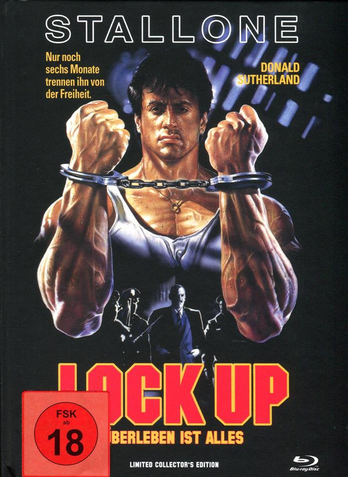 Lock Up (1989) (Cover D, Collector's Edition, Limited Edition, Mediabook, Uncut, Blu-ray + DVD)