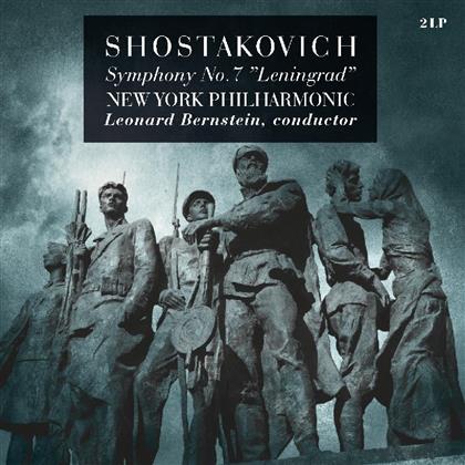 Dimitri Schostakowitsch (1906-1975), Leonard Bernstein (1918-1990) & New York Philharmonic Orchestra - Symphony No. 7, Leningrad (2 LPs)