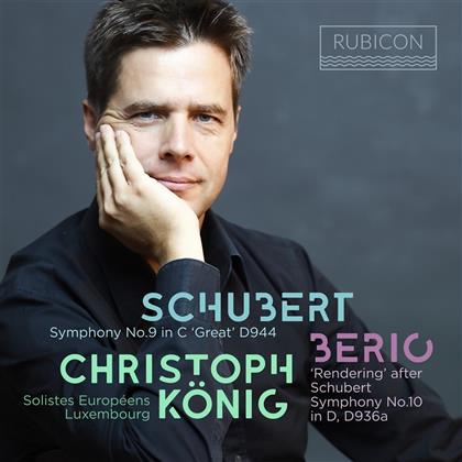 Christoph König, Franz Schubert (1797-1828), Luciano Berio (1925-2003) & Solistes Europeens Luxembourg - Symphony n°9 / Rendering Of Schuberts Symphony 10
