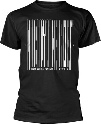 Stiff Little Fingers - Barcode (Black) - Grösse S