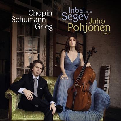 Frédéric Chopin (1810-1849), Robert Schumann (1810-1856), Edvard Grieg (1843-1907), Inbal Segev & Juho Pohjonen - Cellosonaten