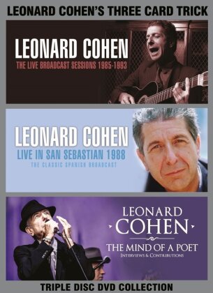 Leonard Cohen - Three Card Trick (Inofficial, 3 DVDs)