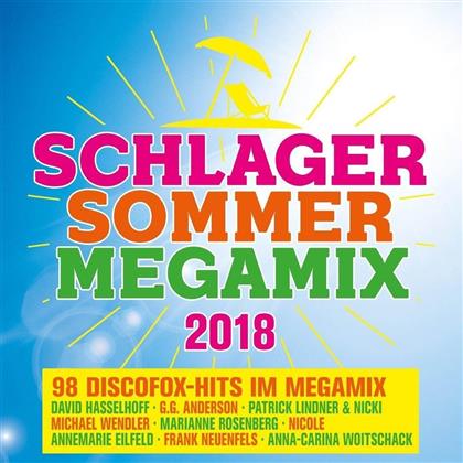 Schlager Sommer Megamix 2018 - 98 Discofox-Hits Im Megamix (2 CDs)