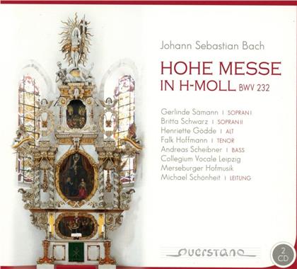 Johann Sebastian Bach (1685-1750), Michael Schönheit, Gerlinde Sämann, Britta Schwarz, Merseburger Hofmusik, … - Hohe Messe h-moll (2 CD)