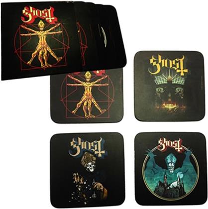 Ghost - Untersetzer 4er Set