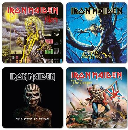 Iron Maiden - Untersetzer 4er Set