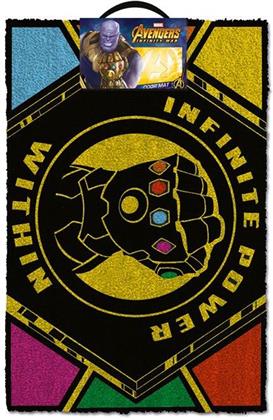 Avengers Infinity War: Infinite Power Within - Fussmatte