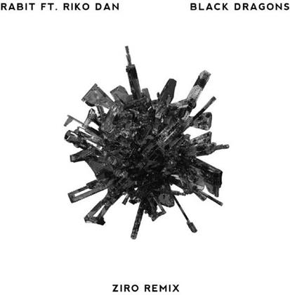 Rabit & Riko Dan - Black Dragons (7" Single)