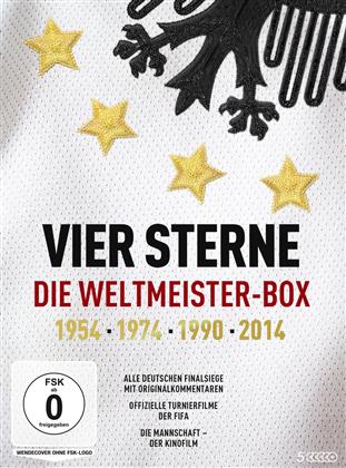 Vier Sterne - Die Weltmeister-Box - 1954 / 1974 / 1990 / 2014 (5 DVDs)