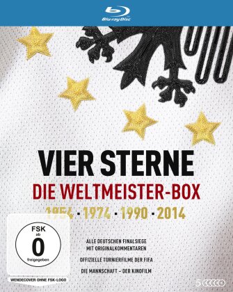 Vier Sterne - Die Weltmeister-Box - 1954 / 1974 / 1990 / 2014 (5 Blu-rays)