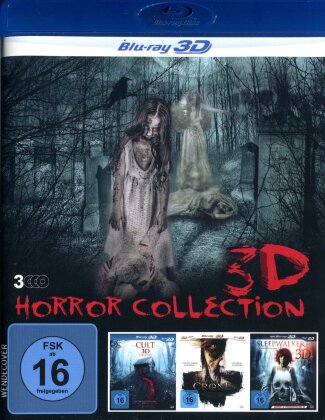 Horror Collection - Cult / Sleepwalker / The Crone (3 Blu-ray 3D (+2D))