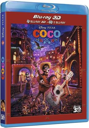 Coco (2017) (Blu-ray 3D (+2D) + 2 Blu-rays)