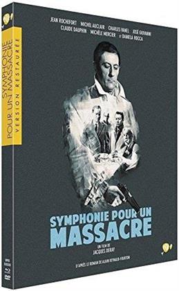 Symphonie pour un massacre (1963) (Collection Version restaurée par Pathé, s/w, Blu-ray + DVD)