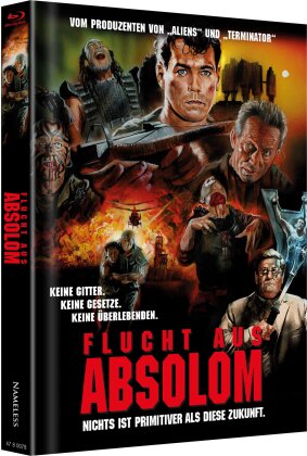 Flucht aus Absolom (1994) (Cover C, Cover Collage, Limited Edition, Mediabook, Uncut, Blu-ray + DVD)