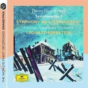 Dimitri Schostakowitsch (1906-1975), Leonard Bernstein (1918-1990) & Chicago Symphony Orchestra - Symphonine Nr. 1 & 7 "Leningrad" (Japan Edition, Limited Edition, 2 CDs)
