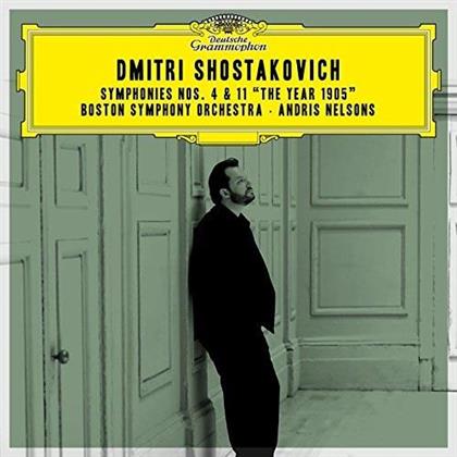 Dimitri Schostakowitsch (1906-1975), Andris Nelsons & Boston Symphony Orchestra - Symphonien Nr. 4 & 11
