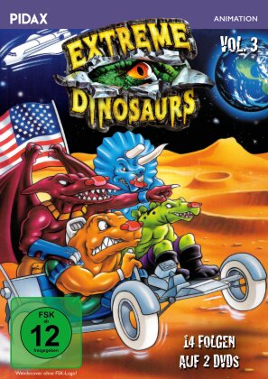 Extreme Dinosaurs - Vol. 3 (Pidax Animation, 2 DVDs)
