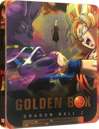 Dragon Ball Z - Golden Box - Battle of Gods & La Résurrection de 'F' (Édition Collector, Édition Limitée, Steelbook, 3 DVD)